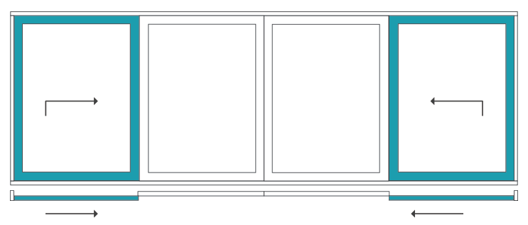 Sollevamento e scorrimento